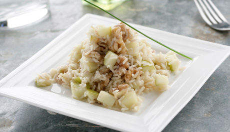 ENSALADA DE ARROZ CON MANZANA